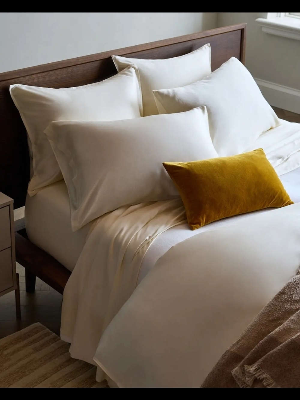 Quince Bamboo Sheet Set - Full - Ivory